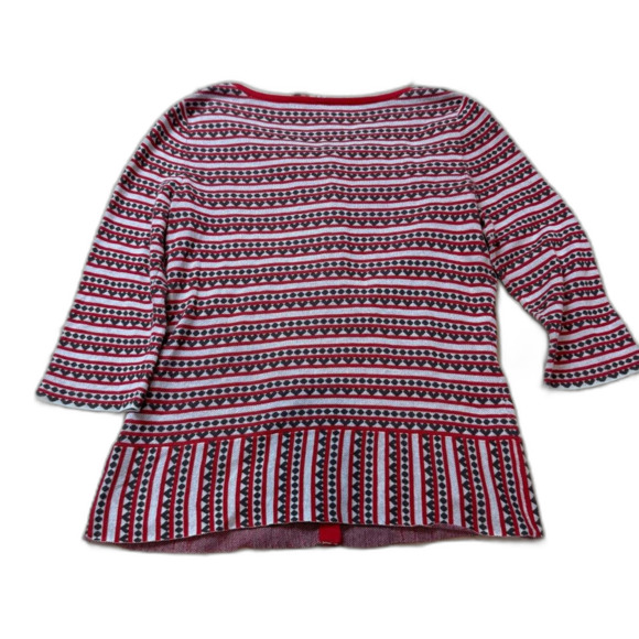 Moth Lovelorn Cardigan Size Small Cropped Sleeve Button Down Floral Hearts - Picture 2 of 5